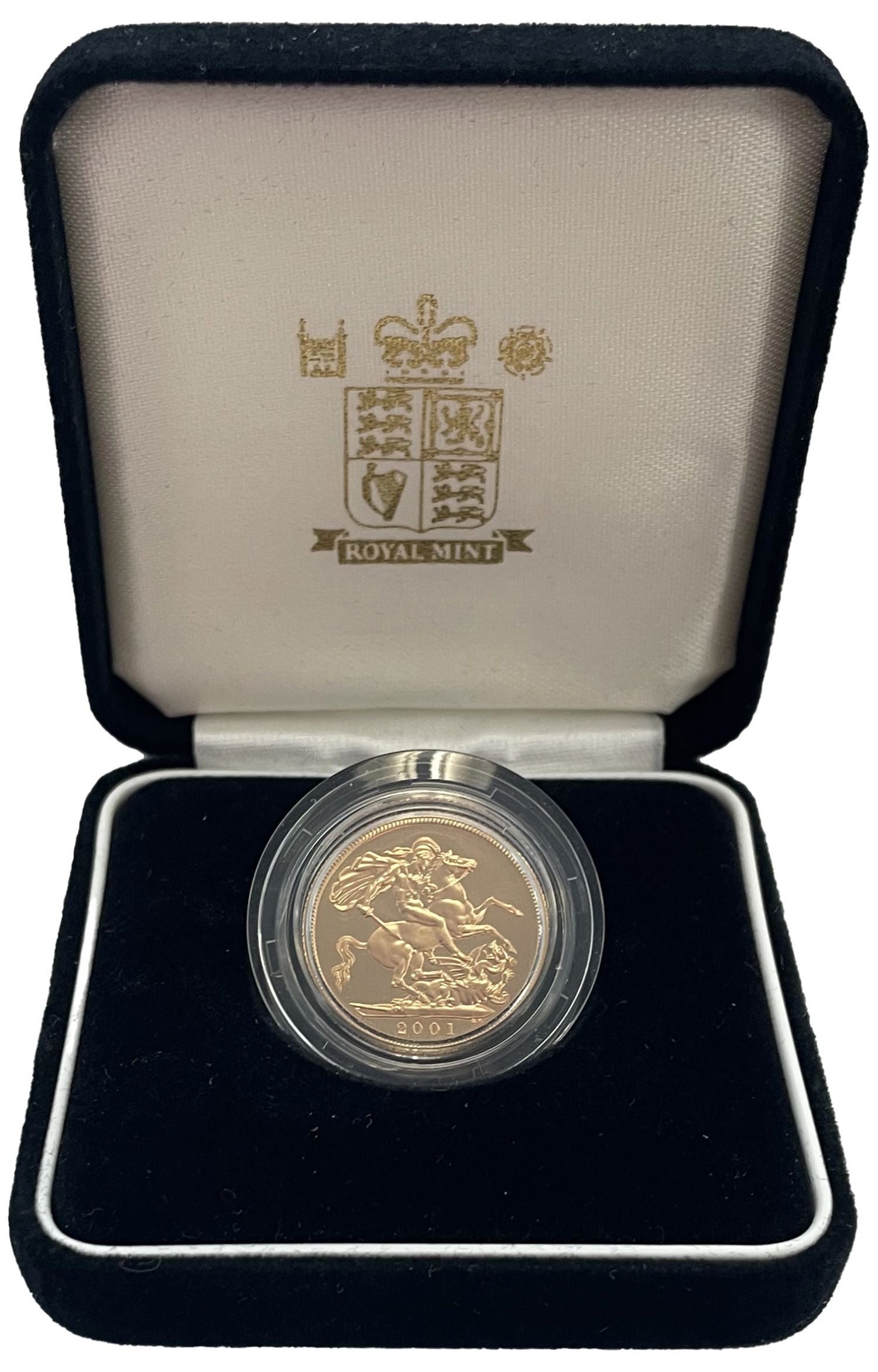 * Elizabeth II 2001 proof Sovereign