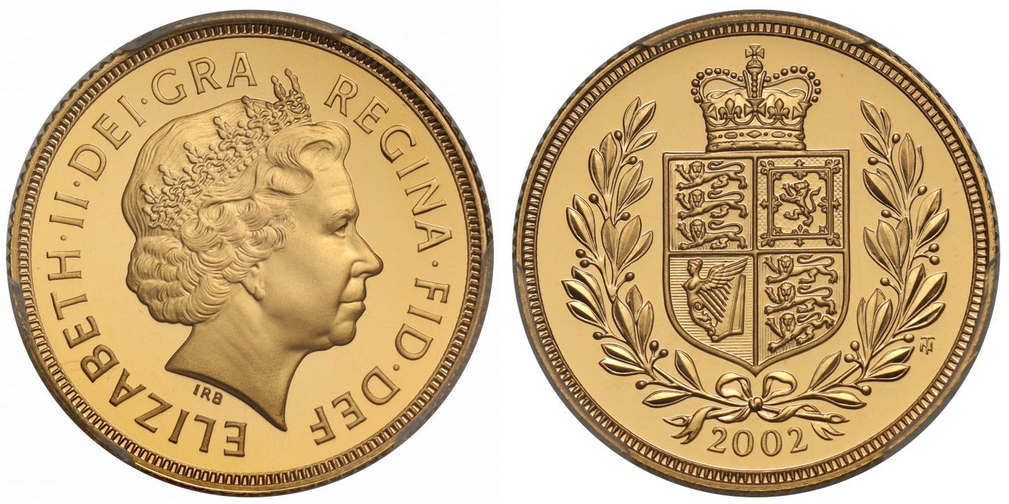 Elizabeth II 2002 PR70 DCAM Sovereign Jubilee