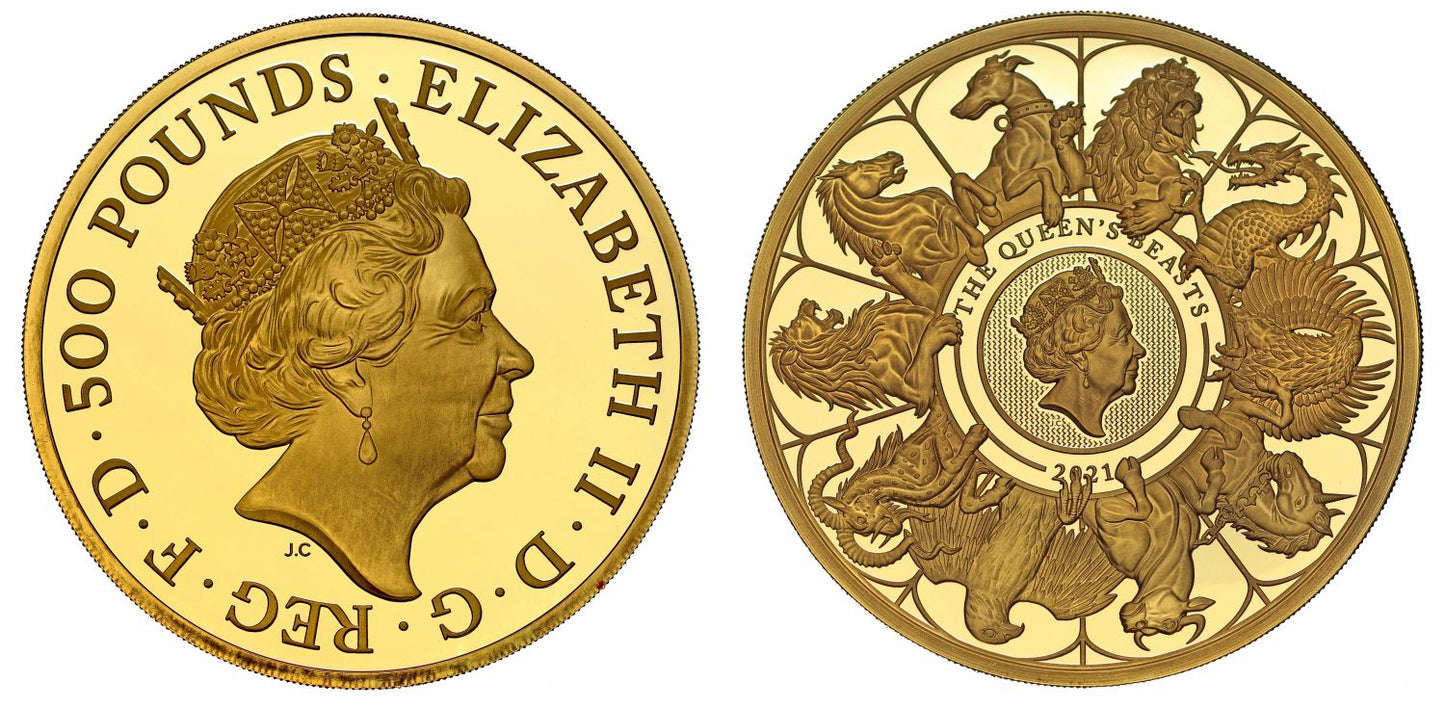 Elizabeth II 2021 gold proof 10oz Completer