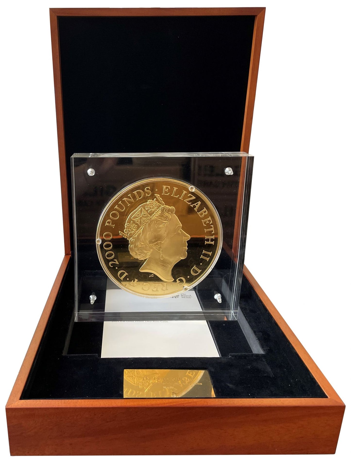 Elizabeth II 2021 gold proof 2 kilo Completer