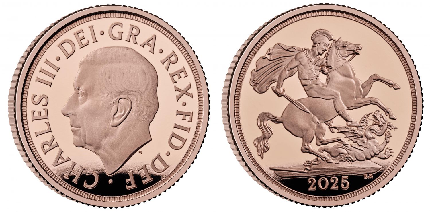 *Charles III 2025 proof Sovereign George & Dragon