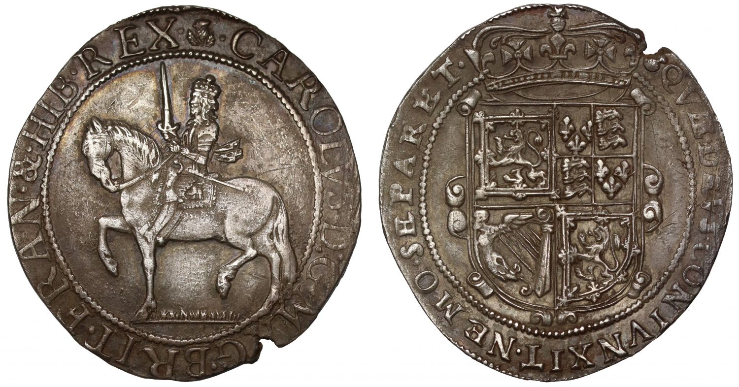 Scotland, Charles I Thirty Shillings, Third coinage, Falconer's issue