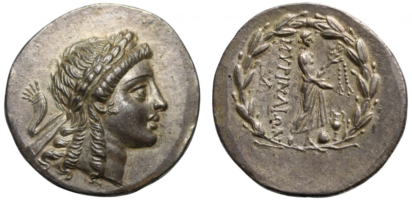 Aeolis, Myrina, Silver Tetradrachm.