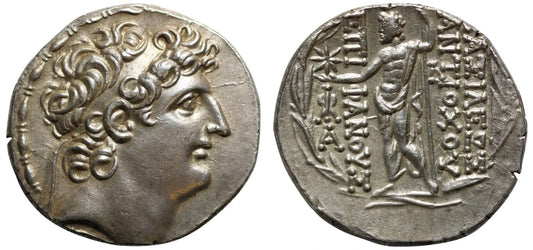 Seleukid Kingdom, Antiochos VIII Epiphanes, Silver Tetradrachm.