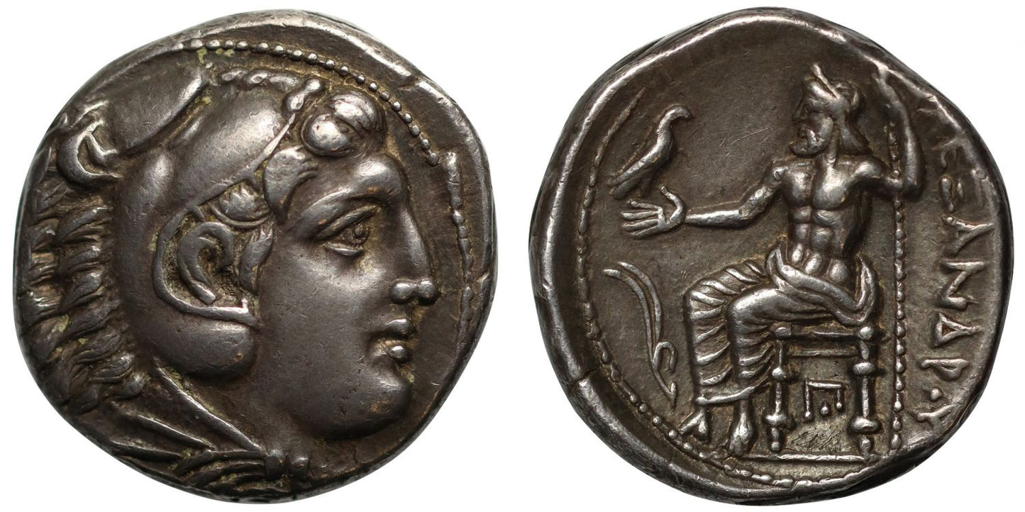 Alexander III the Great, Pedigree Silver Tetradrachm.