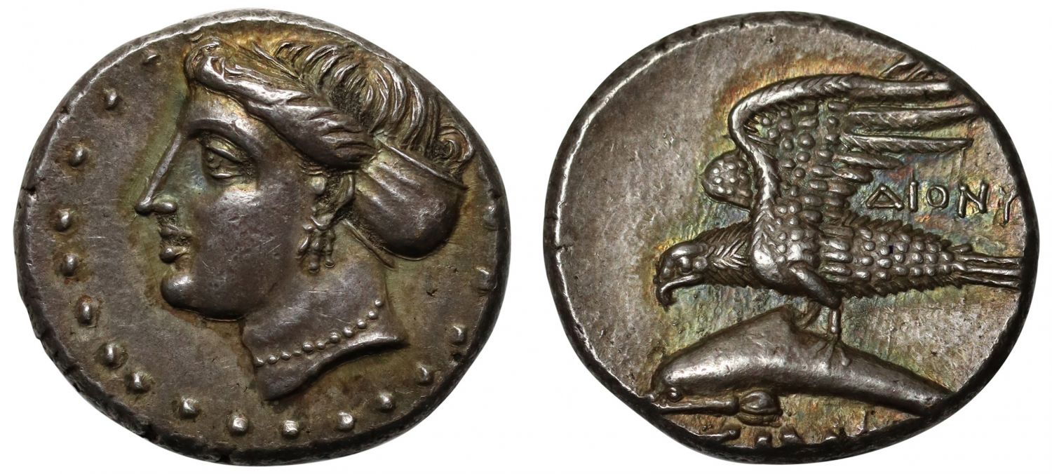 Paphlagonia, Sinope, Choice Silver Drachm.