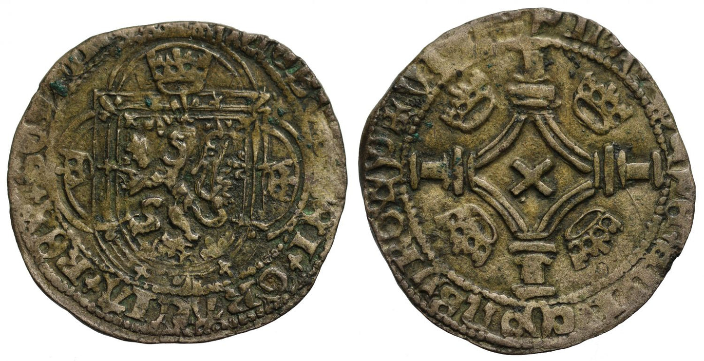 Scotland, James IV billon Plack, type II no QRA