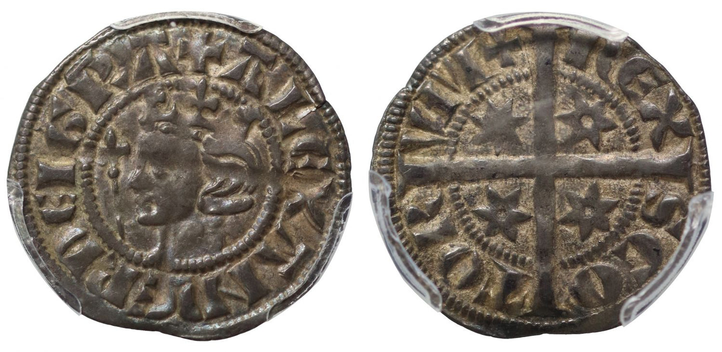 Scotland, Alexander III Penny, 2nd coinage, XF45