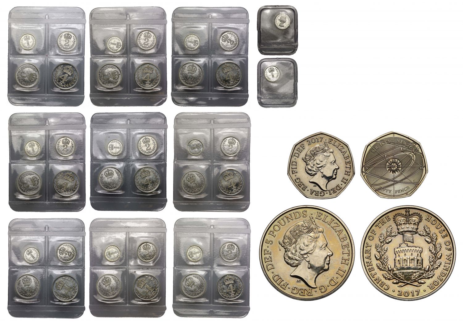 Elizabeth II 2017 Maundy Presentation Set 