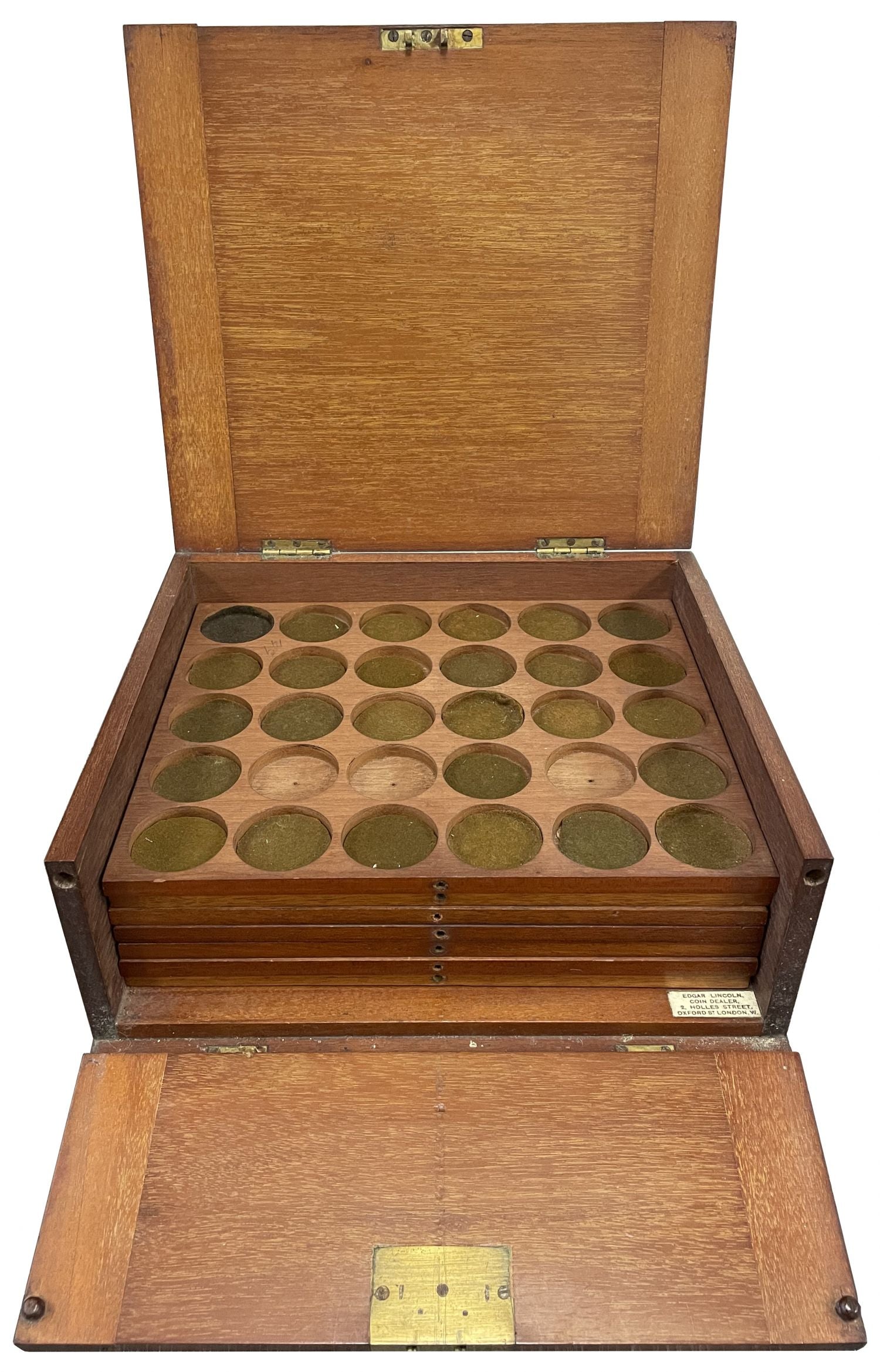 Coin Cabinet – early 20th Century by Edgar Lincoln