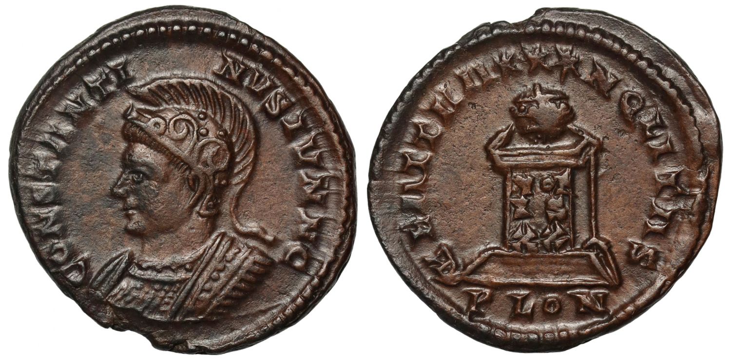 Romano-British Interest - London Mint, Constantine II, Æ 3, London.