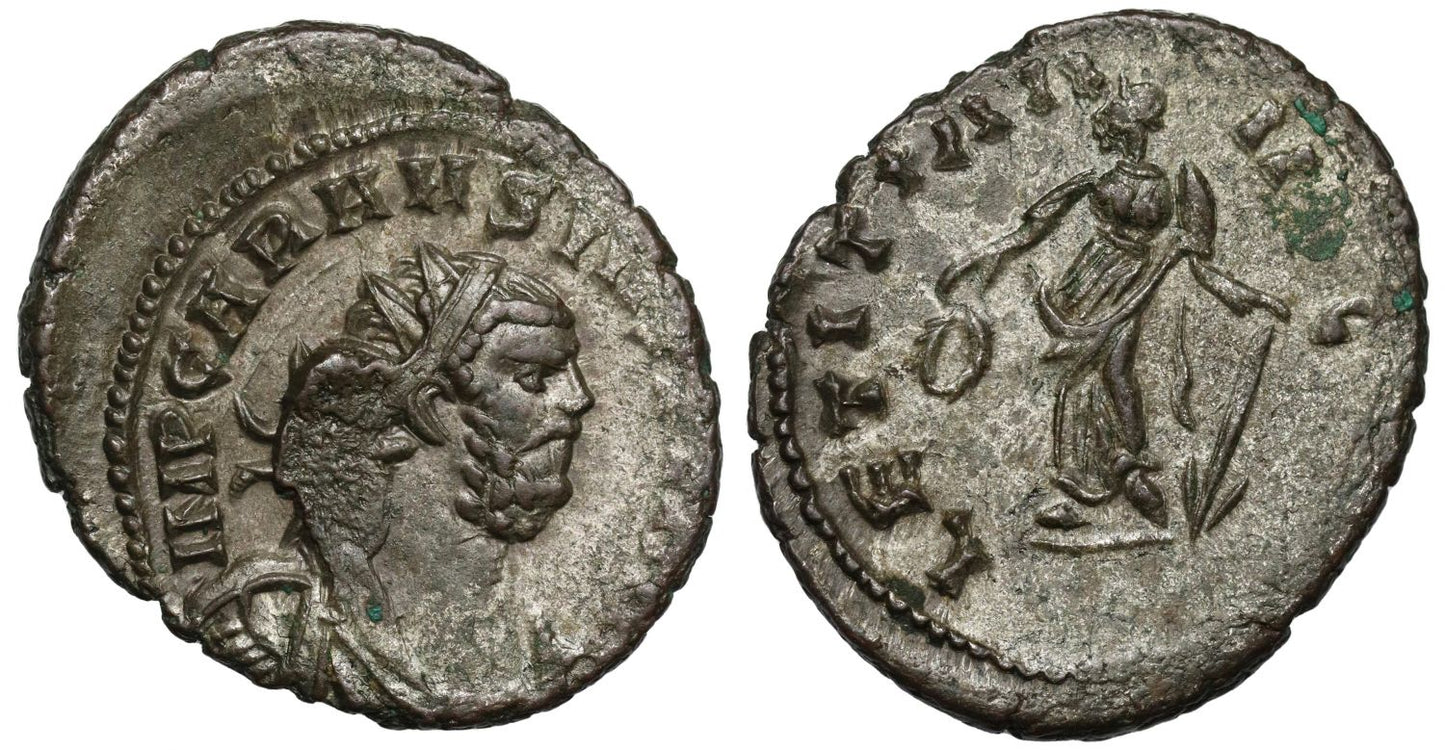Carausius, Æ Antoninianus, LETITIA.