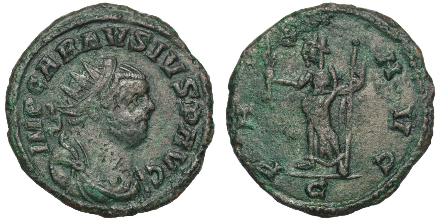Carausius, AE Antoninianus, PAX.