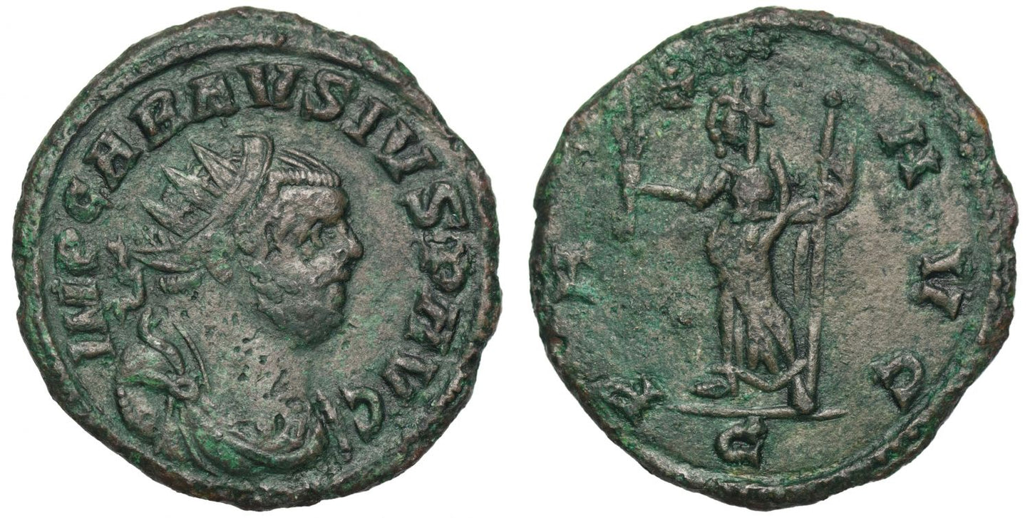 Carausius, AE Antoninianus, PAX.