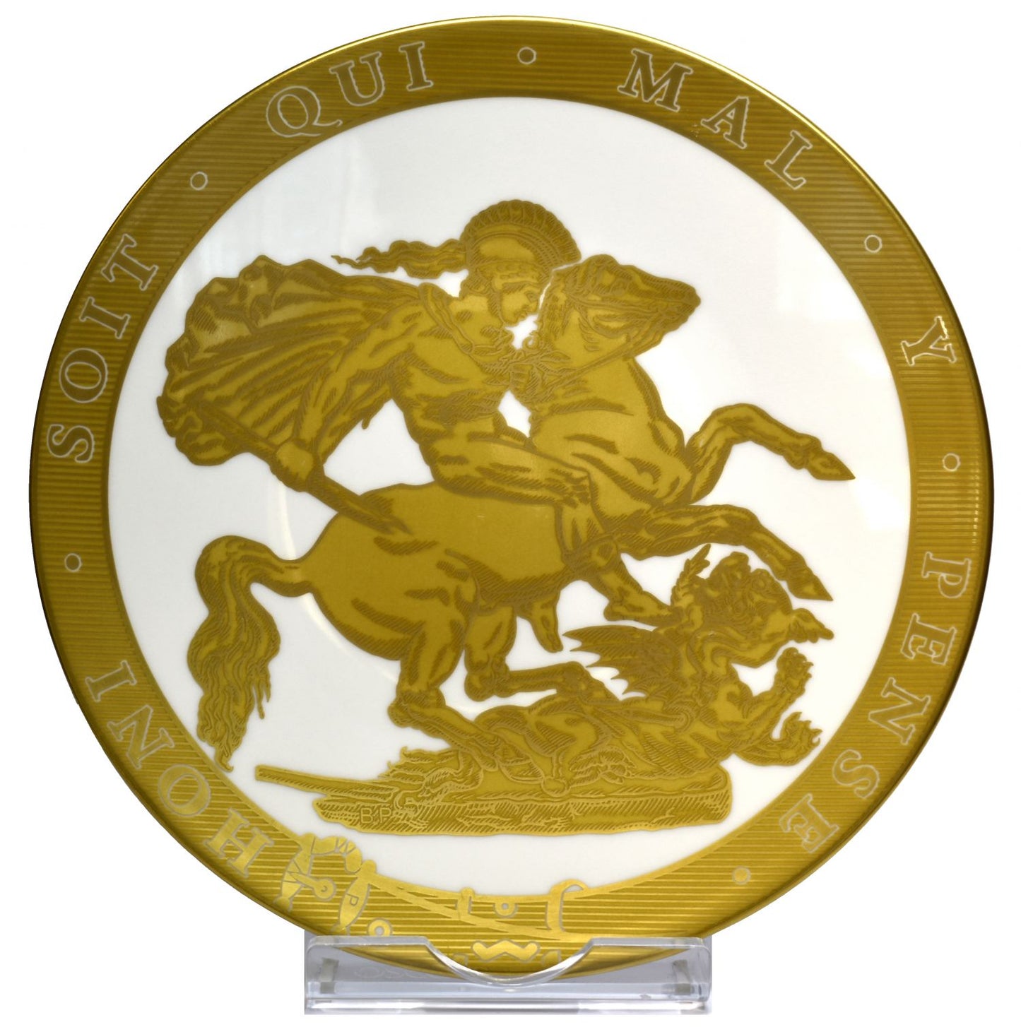 Royal Mint Royal Worcester St George & The Dragon Plate