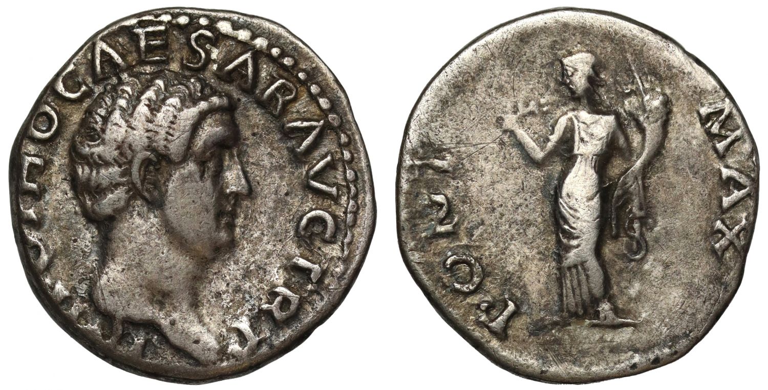 Otho, Silver Denarius, Ceres.