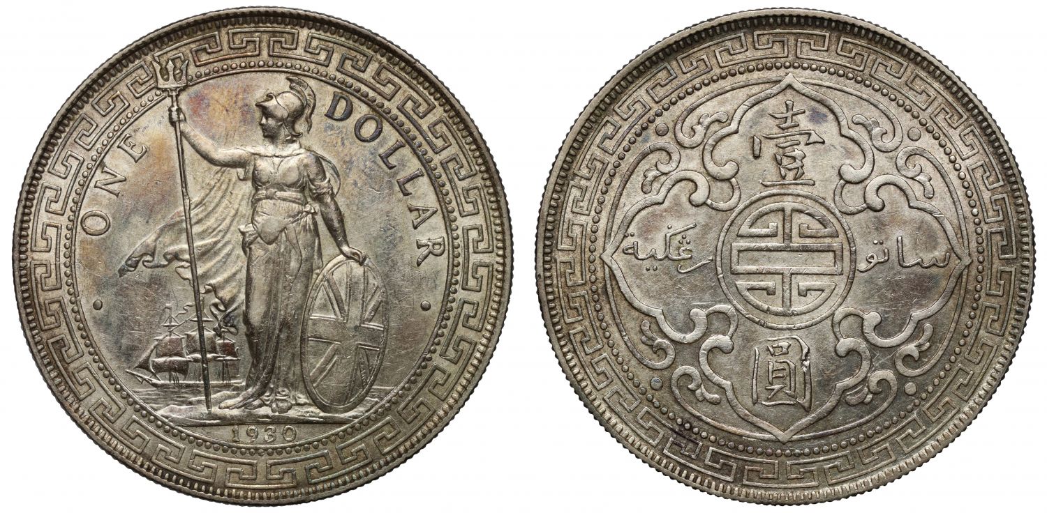 British Trade Dollar, London, 1930.