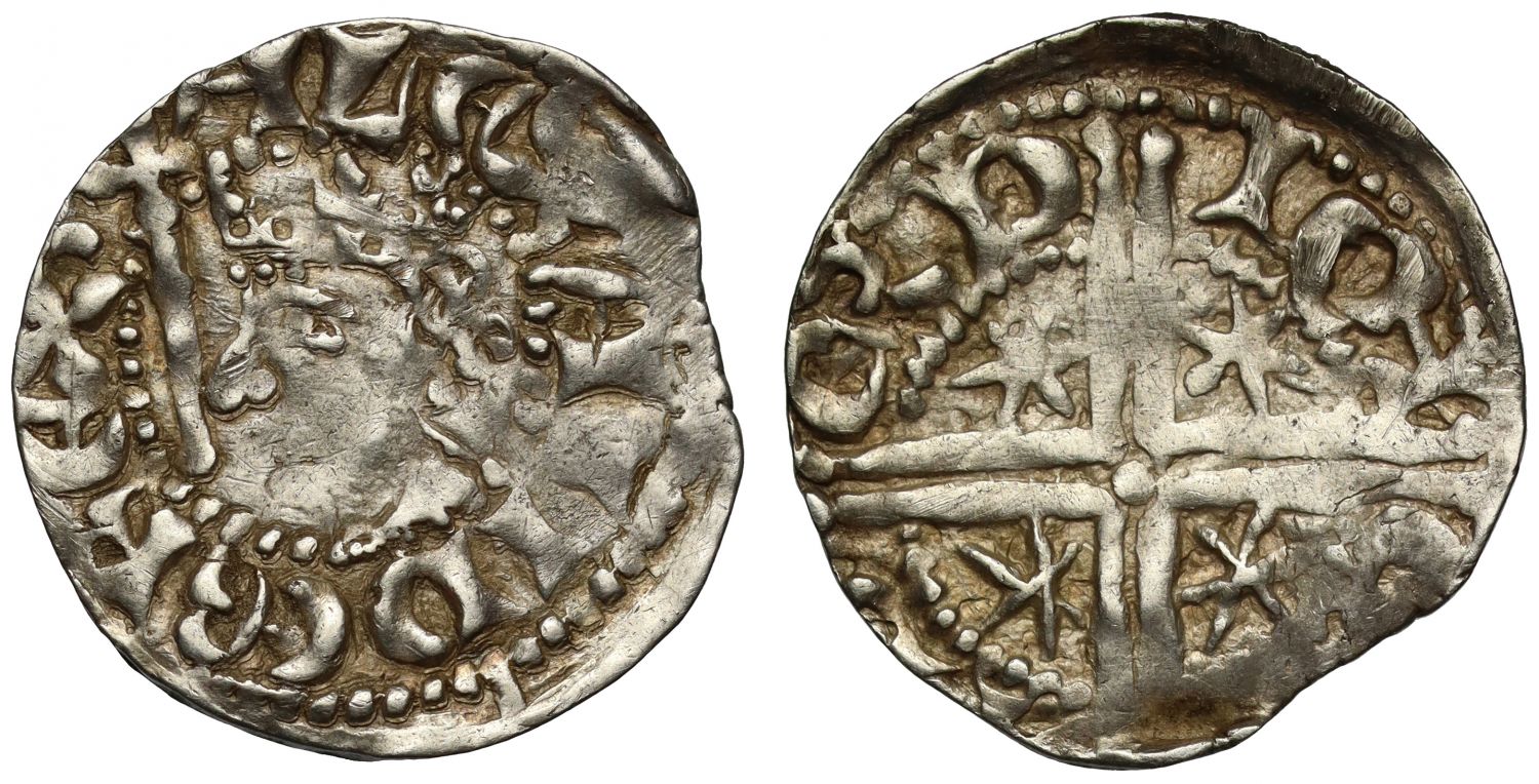Scotland, Alexander III Penny, 1st issue type 3, Aberdeen, Ion