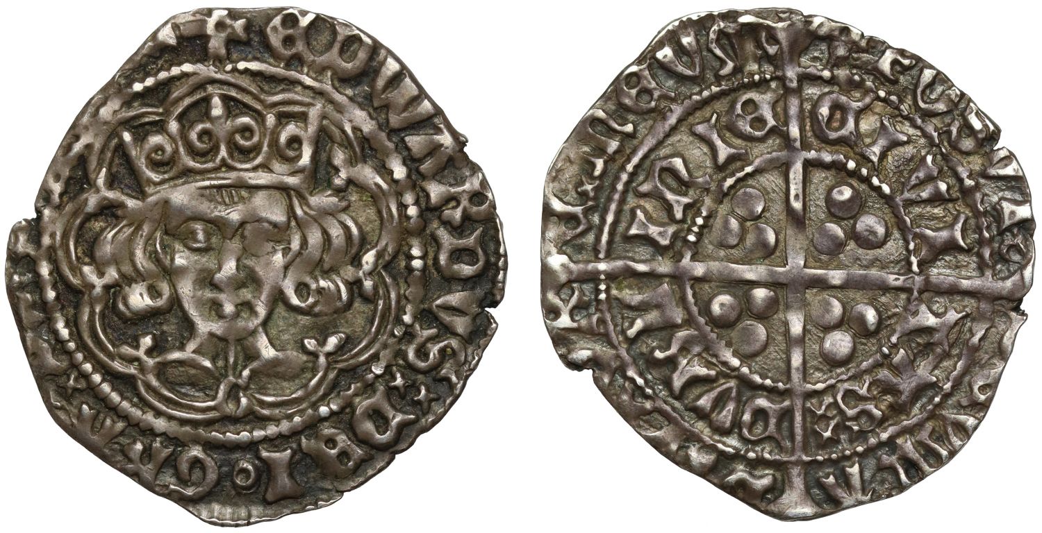 Ireland, Edward IV Groat third light coinage, Dublin, German Lynch issue