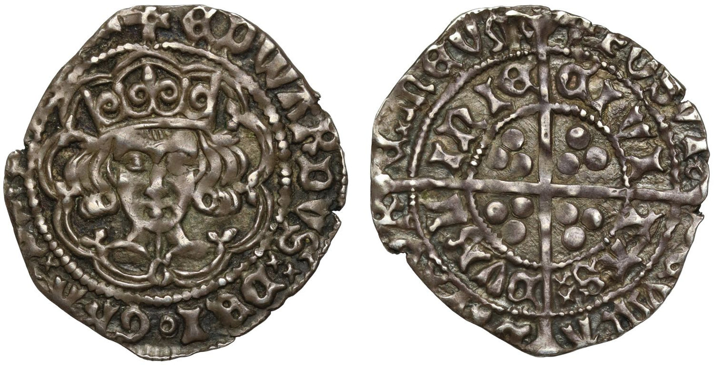 Ireland, Edward IV Groat third light coinage, Dublin, German Lynch issue
