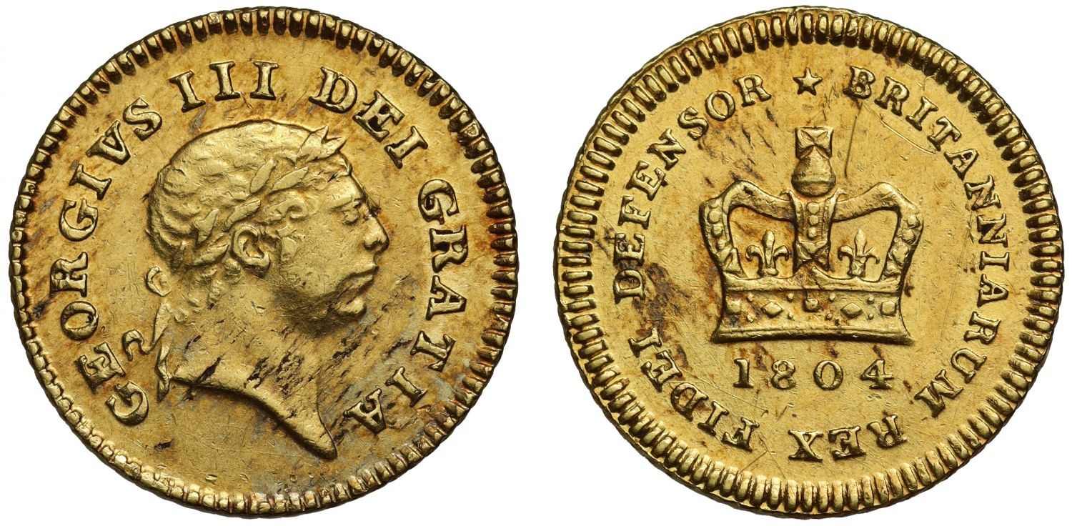 George III 1804 Third-Guinea, third type
