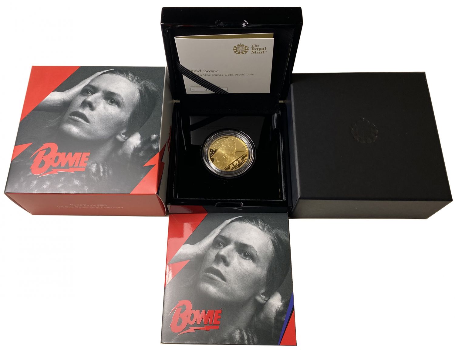 Elizabeth II 2020 gold proof 1oz Bowie