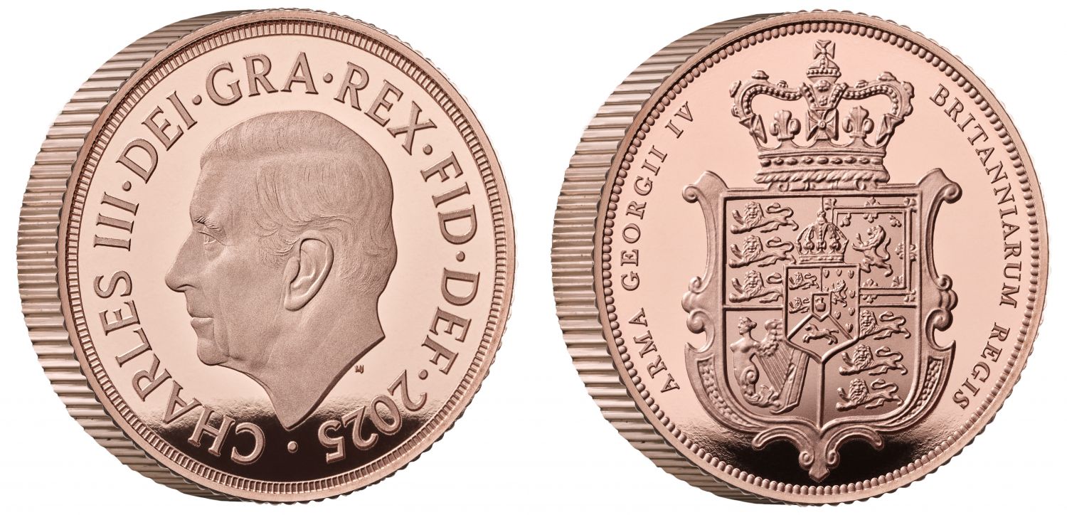 *Charles III 2025 proof Piedfort Sovereign