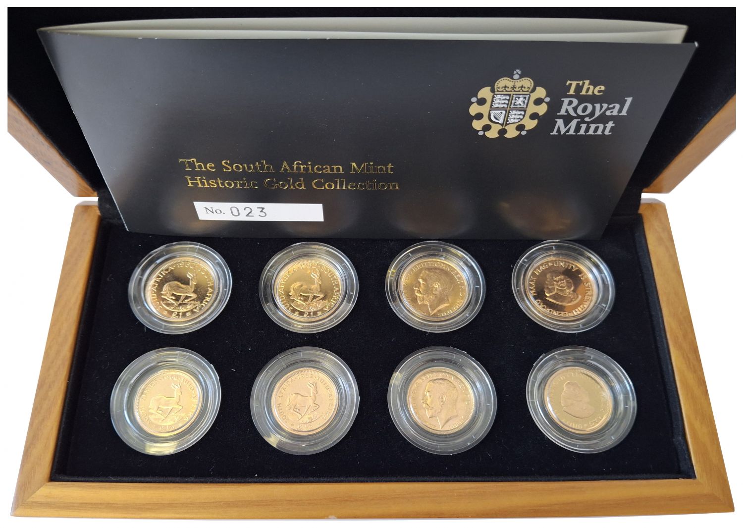 * The South African Mint Historic Gold Collection (8)