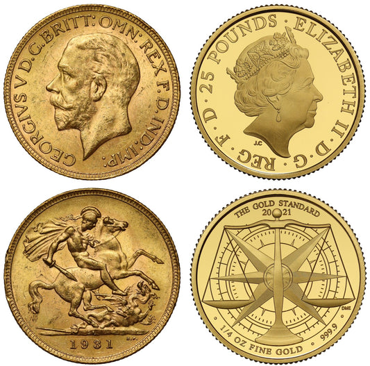 Royal Mint The Gold Standard 2-coin Set