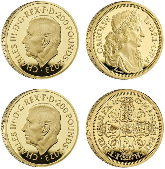 Charles III 2023 gold proof Petition Crown Set