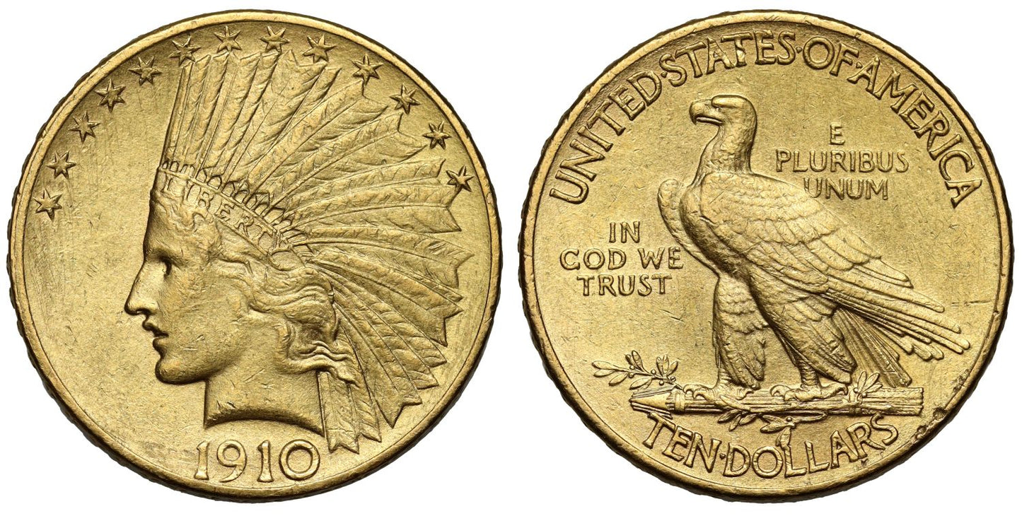 USA gold $10 1910 Philadelphia