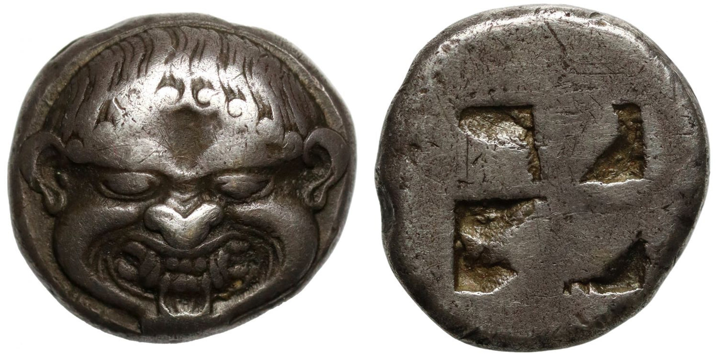 Macedon, Neapolis, Silver Stater, c. 500-480 BC.