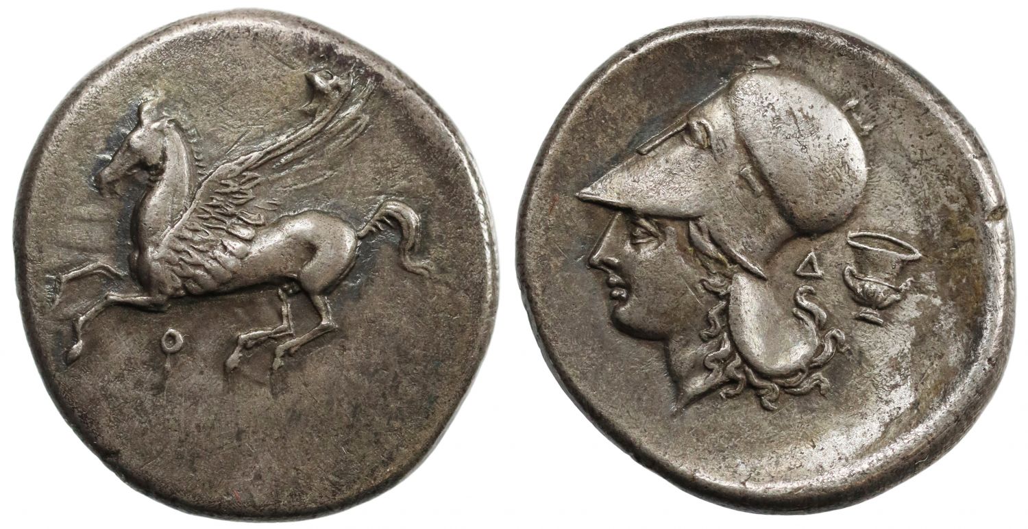 Corinthia, Corinth, Silver Stater, 345-307 BC.