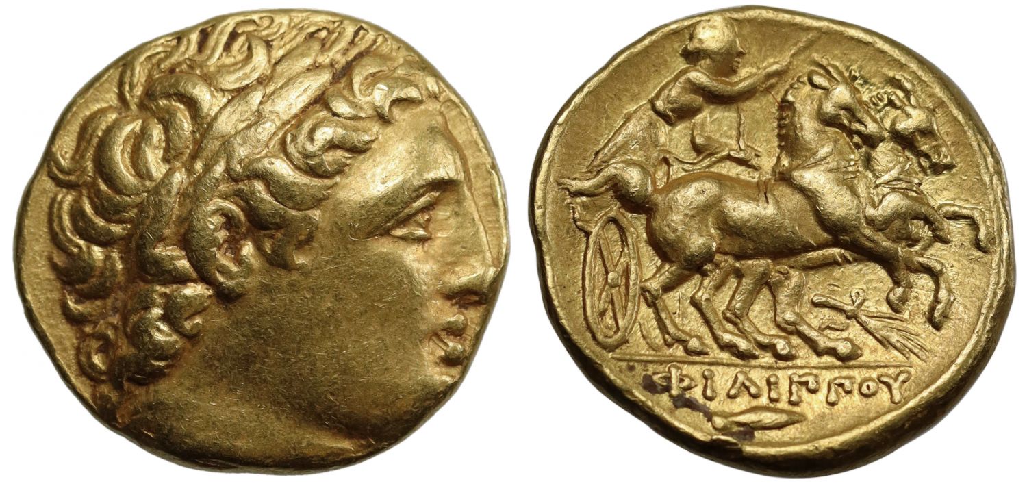 Macedon, Philip II, Posthumous Gold Stater.