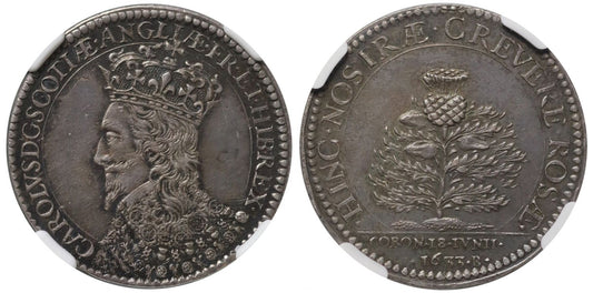 NGC Top Pop | Charles I, Scottish Coronation 1633.