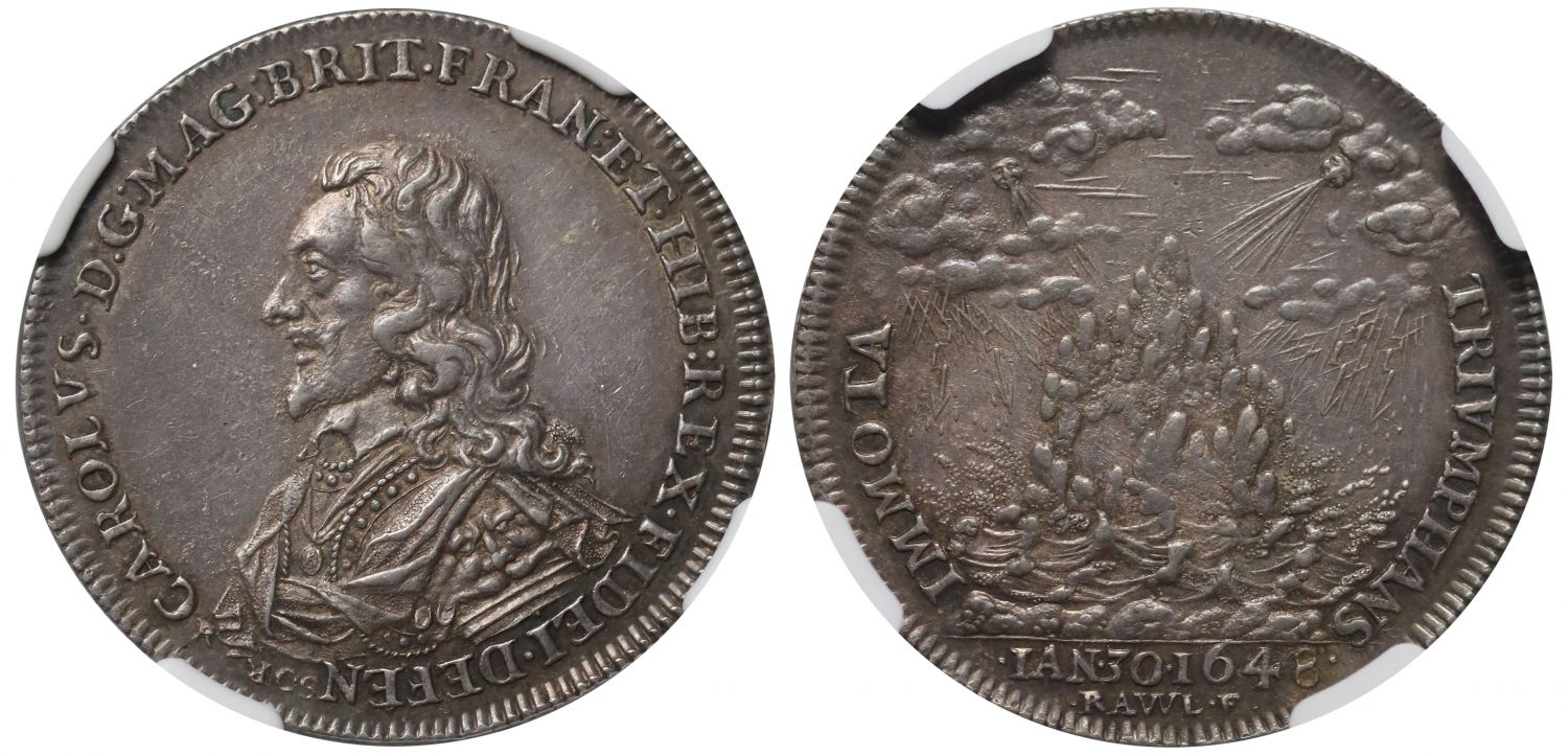 NGC Top Pop | Charles I, Memorial, 1648.
