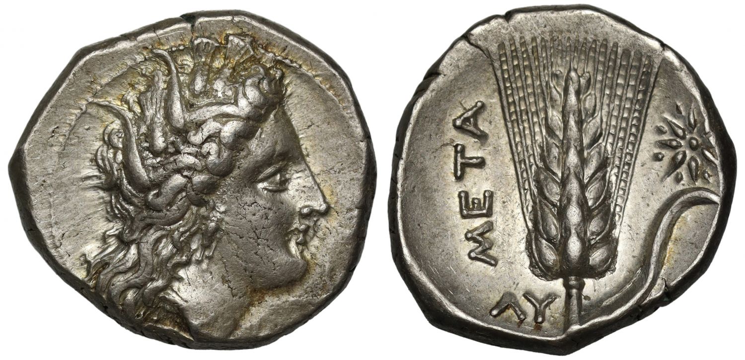 Lucania, Metapontum, Silver Nomos.
