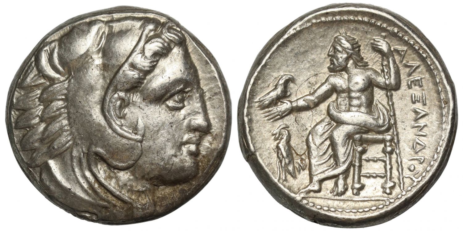 Macedon, Alexander III, Silver Tetradrachm, Lifetime Issue, Amphipolis