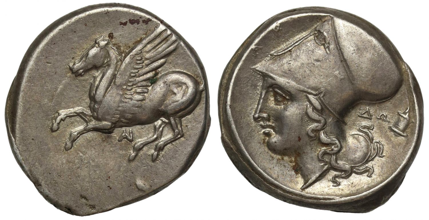 Akarnania, Anactorium, Silver Stater, c. 320-280 BC.