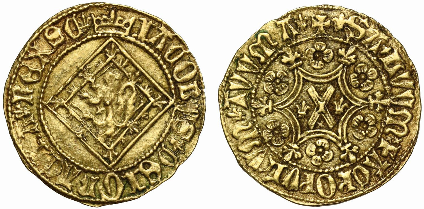 Scotland, James I Demy, type III, extra A at end of rev. legend