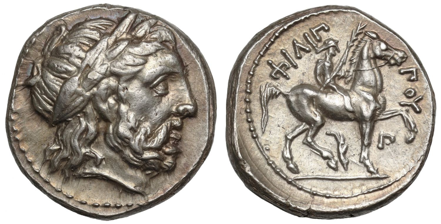 Kings of Macedon, Philip II, Posthumous Tetradrachm, c. 316 BC.