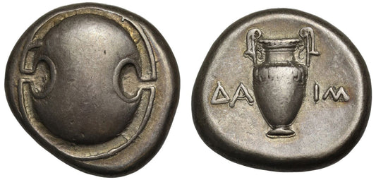 Boeotia, Thebes, Stater, c. 379-368 BC.