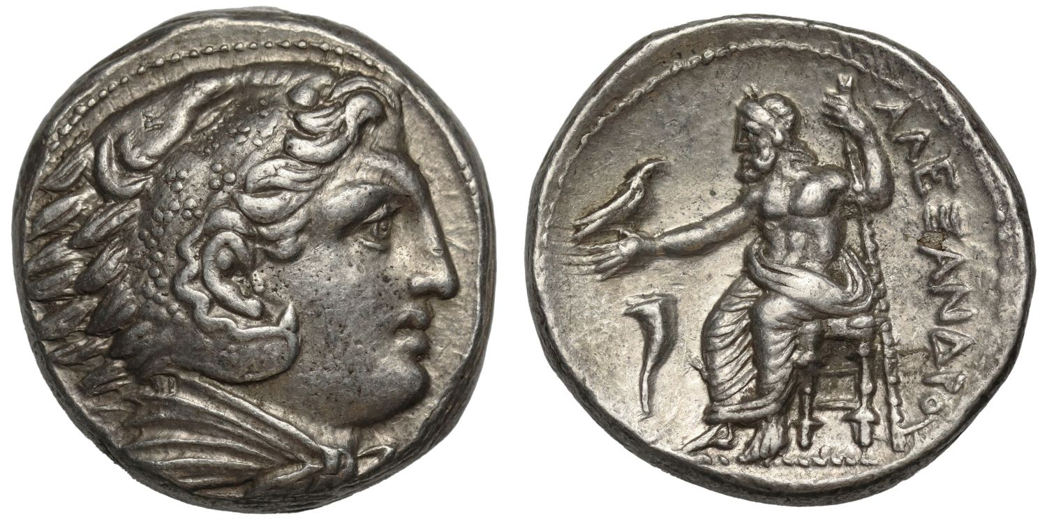 Macedon, Alexander III, Silver Tetradrachm, Lifetime Issue, Amphipolis