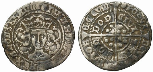 Edward IV, First Reign, Light Coinage, Groat, class Vd, ex Elmore Hoard