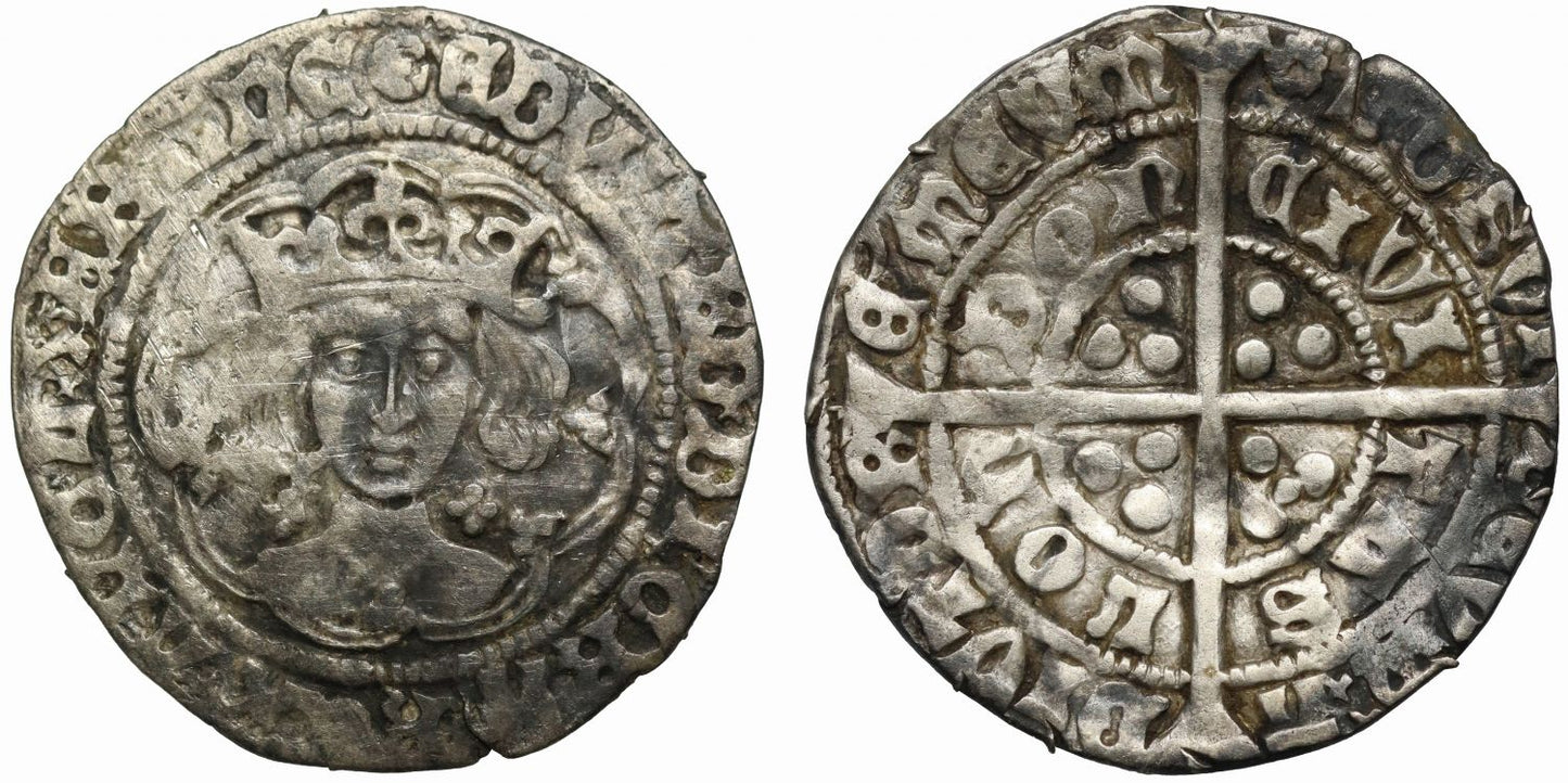 Edward IV, First Reign, Light Coinage, Groat, class Vd, ex Elmore Hoard