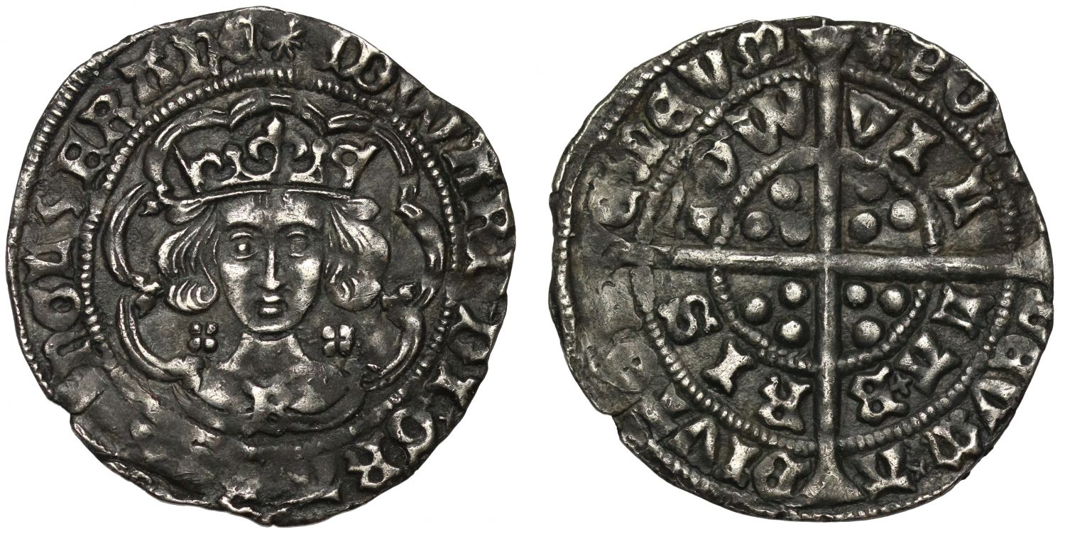 Edward IV, First Reign, Light Coinage Groat, Bristol mint, mm. sun