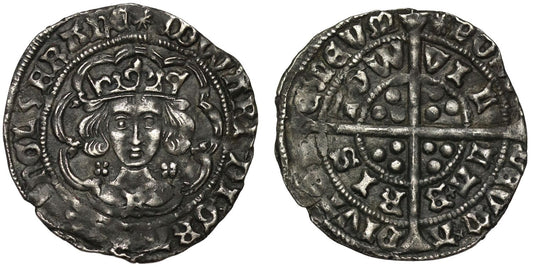 Edward IV, First Reign, Light Coinage Groat, Bristol mint, mm. sun