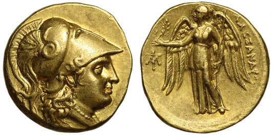 Alexander the Great, Gold Stater, AU 5/5 4/5.