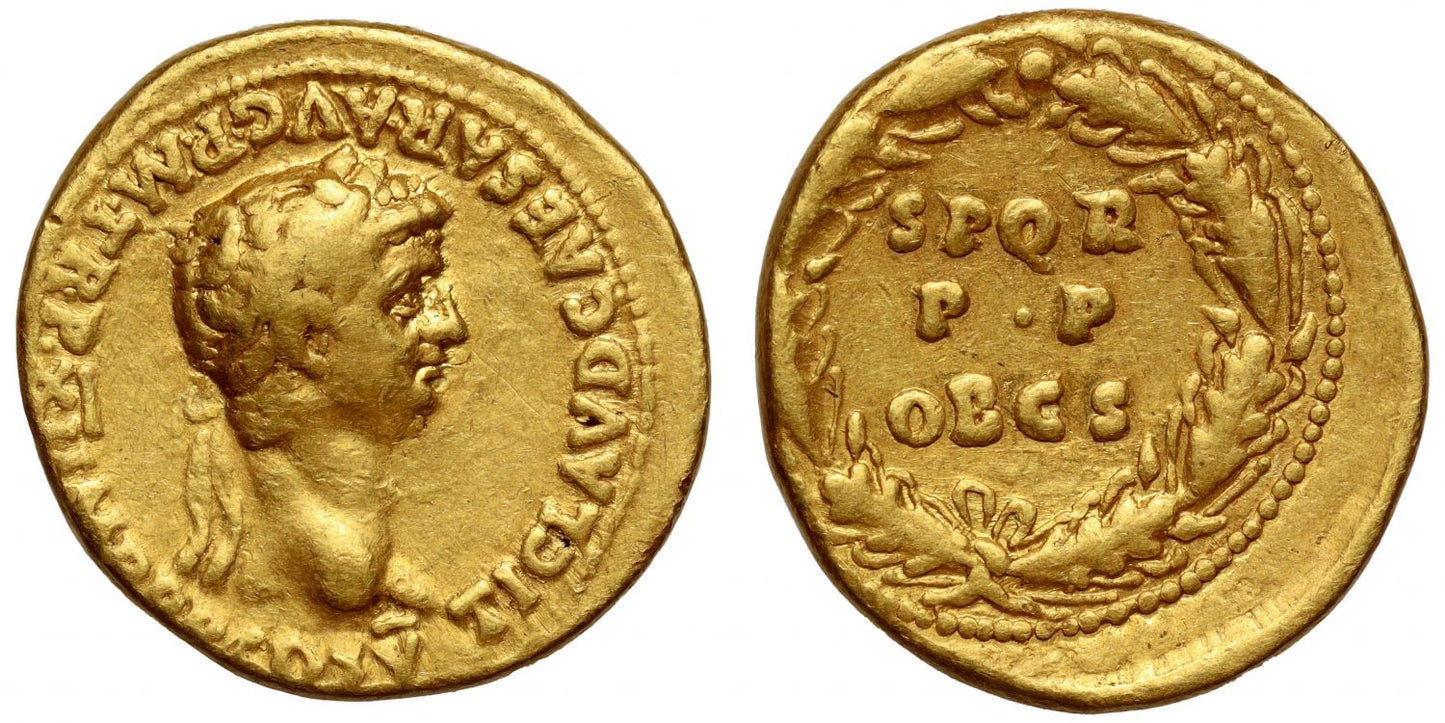 Claudius, Gold Aureus.