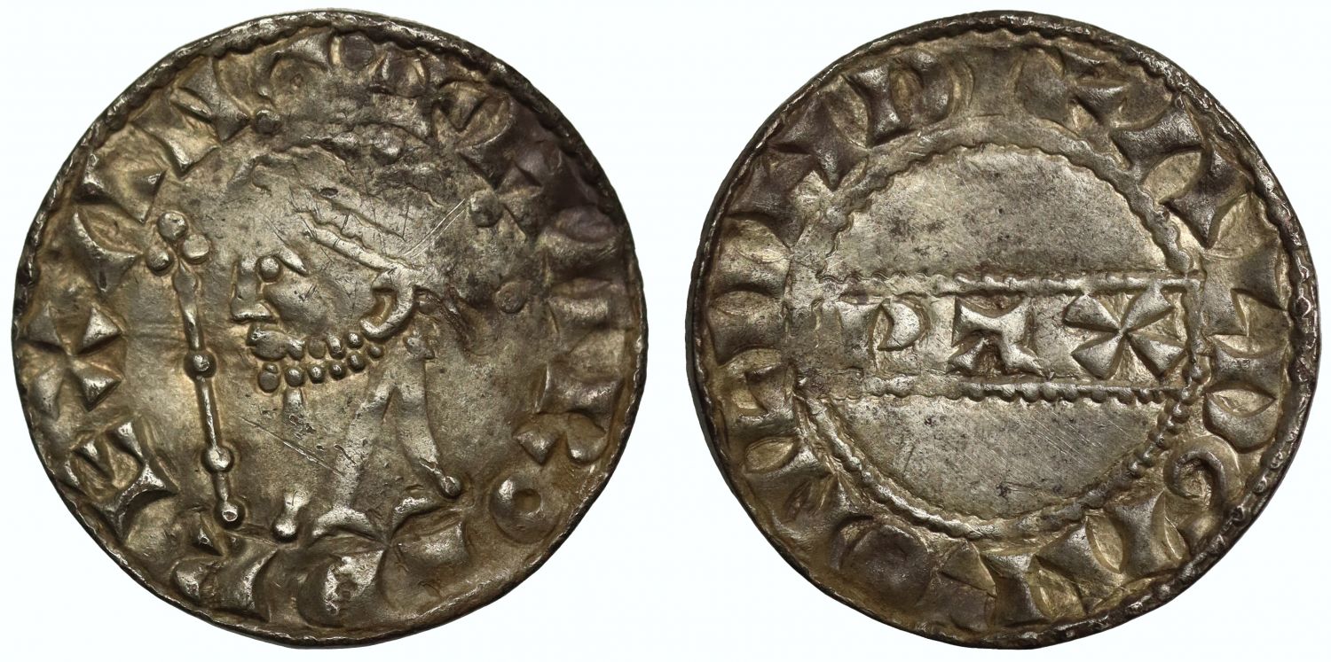 Harold II Penny, PAX type, London, Aldgar, sceptre
